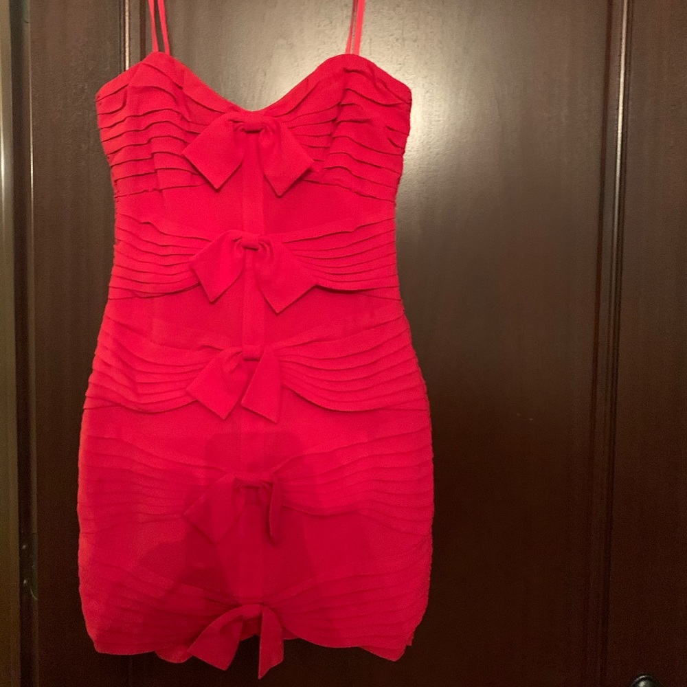 Red BCBG Dress